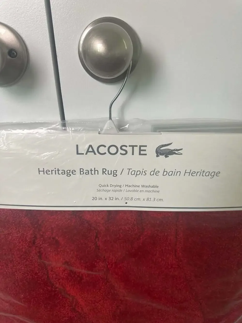 Lacoste heritage bath